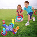 Inflatable Pool Ring Toss Games Toys,Fun Swimming Pool Games for Adults and Family, Multiplayer Summer Pool Floating Games Toys & Water Fun Outdoor Play Party Favors