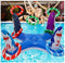 Inflatable Shark Pool Float with Ring Toss Games Toys,Kids&Adult Summer Water Game,Outdoor Multiplayer Swimming Pool Games,Toys & Water Fun Outdoor Play Party Favors