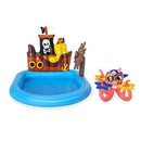 Inflatable Swim Pool, Inflatable Swim Pool Cruise Ship Shaped Thickened Ocean Ball Pool, Inflatable Swim Pool