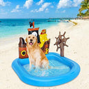 Inflatable Swim Pool, Inflatable Swim Pool Cruise Ship Shaped Thickened Ocean Ball Pool, Inflatable Swim Pool