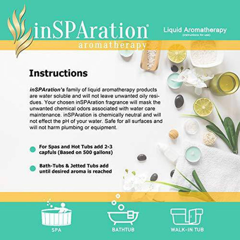 InSPAration 100HOLPPX Spa and Bath Aromatherapy Liquid, 9 oz, Holiday Pumpkin Pie