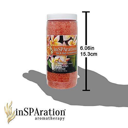 InSPAration 7475 Paradise Crystals for Spa and Hot Tubs, 19-Ounce