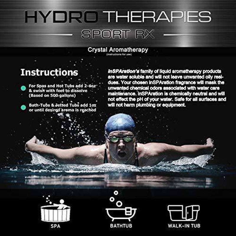 InSPAration 7494 HTX Rebuild Therapies Crystals for Spa and Hot Tubs, 19-Ounce