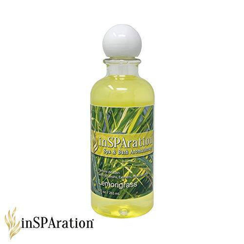 inSPAration Spa and Bath Aromatherapy 100LDX inSPAration Aromatherapy-Lemongrass Liquid (9 oz), Yellow