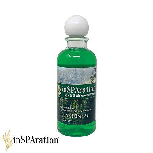 inSPAration Spa and Bath Aromatherapy 115X Spa Liquid, 9-Ounce, Forest Breeze