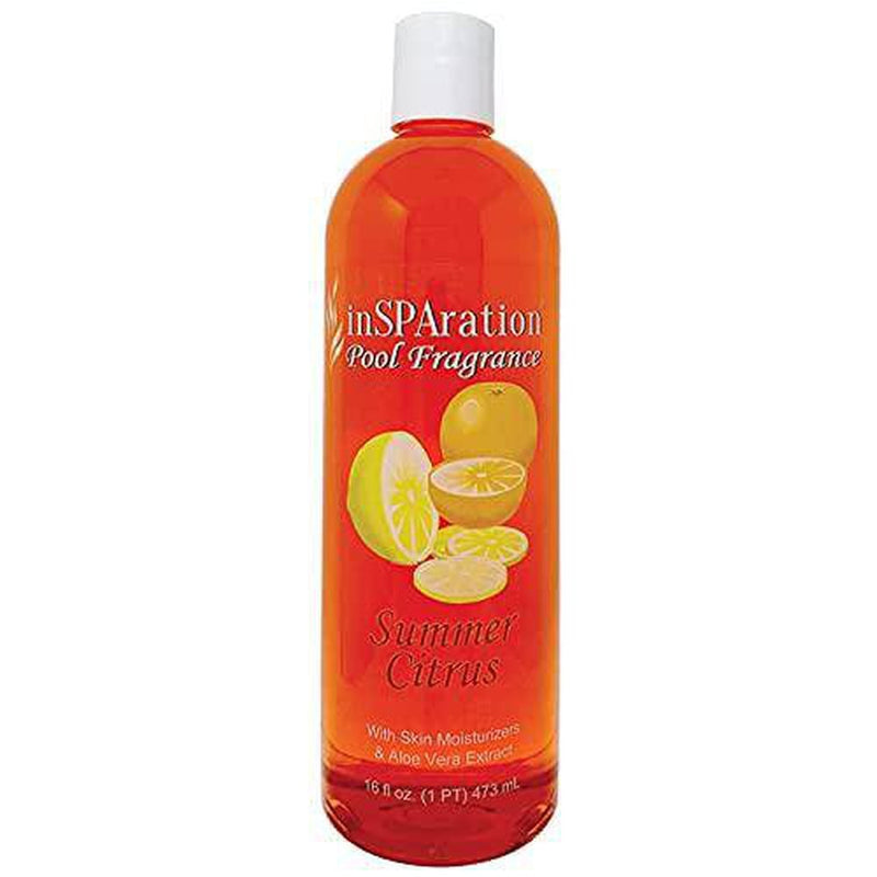 InSPAration Summer Citrus – Pool Fragrance Water Freshener - Skin Moisturizers – Once a Week Treatment