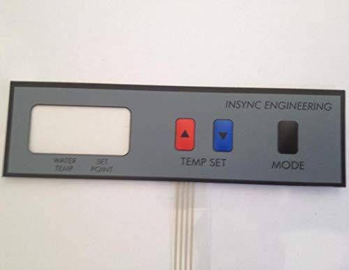 INSYNC ENG New 009184F Switch/Decal Membrane Replacement for Raypack RP2100 Heater