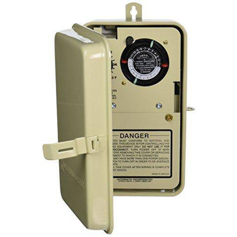 Intermatic PF1103T Timer and Thermostat, Beige