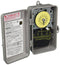 Intermatic T103P Timer, 40A 125V DPST Heavy-Duty Electromechanical w/Type 3R Plastic Enclosure