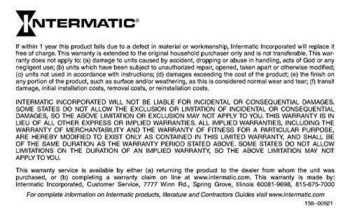 Intermatic T104P3 208-277 Volt DPST 24 Hour Mechanical Time Switch