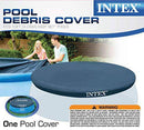 Intex 10' Swimming Pool Debris Cover & 1000 GPH Pool Cartridge Filter Pump