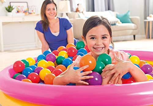 Intex 100-Pack Large Plastic Multi-Colored Fun Ballz For Ball Pits (5 Pack)
