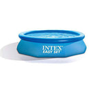 Intex 10ft x 30in Above Ground Swimming Pool & Qualco Swimming Pool Chemical Kit