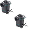 Intex 120V Quick Fill AC Electric Air Pump w/ 3 Interconnected Nozzles (2 Pack)