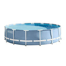 Intex 15ft X 42in Prism Frame Pool Set with Filter Pump, Ladder, Ground Cloth & Pool Cover