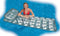 Intex 18-Pocket Mattress Suntanner Pool Lounger w/ Headrest (3 Pack) | 58894EP