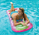 Intex 18 Pocket Swimming Pool Beach Lounge Floating Raft 2 with Pillow (6 Pack)