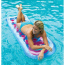 Intex 18 Pocket Swimming Pool Beach Lounge Floating Raft 2 with Pillow (6 Pack)