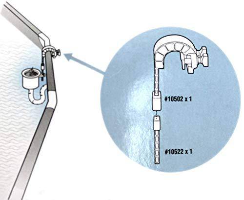 Intex 25014 Skimmer Hook & Adjuster for Metal Frame Pools Replacement (12 Pack)