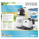 Intex 26645EG Intex-2100 Gph Sand Filter Pump W/GFCI (110-120 Volt) Pool, 12 in, light grey