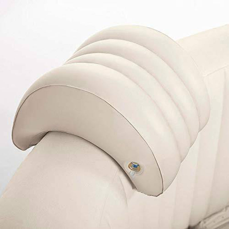 Intex 28501E Hot Tub Removable Inflatable Lounge Headrest Pillow Spa Accessory for Backyard, (2 Pack)