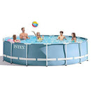 INTEX 28733EHIntex 15ft X 42in Prism Frame Pool Set with Filter Pump, Ladder, Ground Cloth & Pool Cover