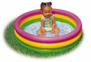 Intex 34in x 10in Sunset Glow Soft Inflatable Baby/Kids Swimming Pool (8 Pack)