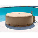 Intex 4 Person Round Energy Efficient Hot Tub Replacement Cover Only (2 Pack)