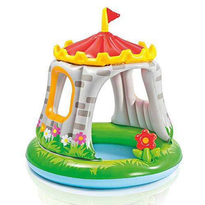 Intex 4'x48" Royal Castle Baby Pool & 11'x7.5' x44" Dinoland Kiddie Pool