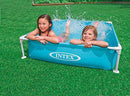 Intex 4ft x 4ft x 12in Mini Frame Kids Beginner Kiddie Swimming Pool (4 Pack)