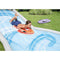 Intex 57159EP Surf 'N Slide 15 Foot Long Inflatable Kids Backyard Splash Play Center Shark Water Slide