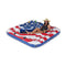 Intex 57264VM Inflatable American Flag 2 Person Party Island Lake Pool Float