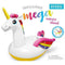 Intex 57291EP Giant Inflatable 8 x 5 Foot Mega Unicorn Island Ride On Swimming Pool Float