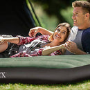 Intex 64722WL Durabeam Expedition Series 10 Inch High Inflatable Air Mattress Air Bed w/ Pump for Camping, Full