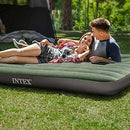 Intex 64722WL Durabeam Expedition Series 10 Inch High Inflatable Air Mattress Air Bed w/ Pump for Camping, Full