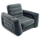 Intex 66551EP Inflatable Pull-Out Sofa Chair Sleeper That Works as a Air Bed Mattress, Twin Sized (2 Pack)