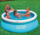 Intex 6ft x 20in Easy Set Inflatable Swimming Pool and Filter Pump (2 Pack)