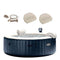 Intex 75" Round Hot Tub w/ Maintenance Accessory Kit, & Removable Seat (2 Pack)