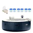 Intex 75" Spa Round Hot Tub w/ Cup Holder, Refreshment Tray, & Filters (3 Pack)
