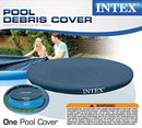 Intex 8' Above Ground Pool Vinyl Cover Tarp & Type H Easy Set Filter (6 Pack)