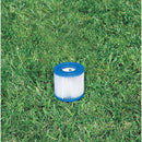 Intex 8 Foot Above Ground Swimming Pool Debris Cover (6 Pack) & Filter Cartridge