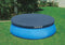 Intex 8 Foot Easy Set Above Ground Pool Debris Vinyl Round Cover Tarp (6 Pack)