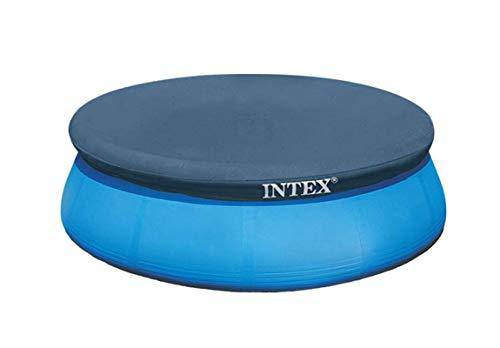 Intex 8 Foot Easy Set Above Ground Pool Debris Vinyl Round Cover Tarp (6 Pack)