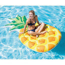 Intex 85" x 49" Giant Inflatable 1 Person Pineapple Swimming Pool Float (4 Pack)