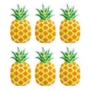 Intex 85" x 49" Giant Inflatable One Person Pineapple Pool Float Mat (6 Pack)