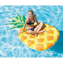 Intex 85" x 49" Giant Inflatable One Person Pineapple Pool Float Mat (6 Pack)