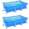 Intex 86 x 59 x 23 Inch Rectangular Frame Above Ground Swimming Pool (2 Pack)