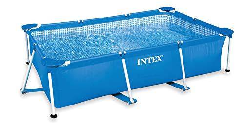 Intex 86" x 59" x 23" Rectangular Above Ground Swimming Pool + 330 GPH Pump