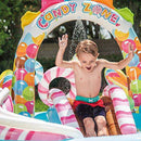 Intex 9' x 6' x 51" Inflatable Candy Zone Kiddie Pool with Waterslide (3 Pack)