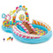 Intex 9' x 6' x 51" Inflatable Candy Zone Kiddie Pool with Waterslide (3 Pack)